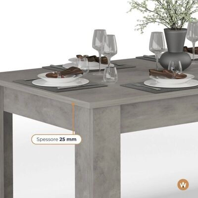 TECNOS Jesi Mesa Extensible - Mobiliario Rectangular Modern TECNOS Jesi Mesa Extensible - Mobiliario Rectangular Modern