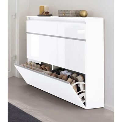 INOSIGN Magic Schuhschrank - 3-türig, Weiß, 120cm INOSIGN Magic Schuhschrank - 3-türig, Weiß, 120cm