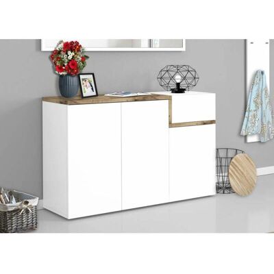 TECNOS Zet Scarpiera - Design moderno, legno FSC italiano, 22 paia TECNOS Zet Scarpiera - Design moderno, legno FSC italiano, 22 paia