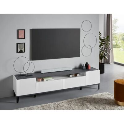 INOSIGN Sunrise TV-Schrank - Modernes weißes Hochglanz-Design INOSIGN Sunrise TV-Schrank - Modernes weißes Hochglanz-Design