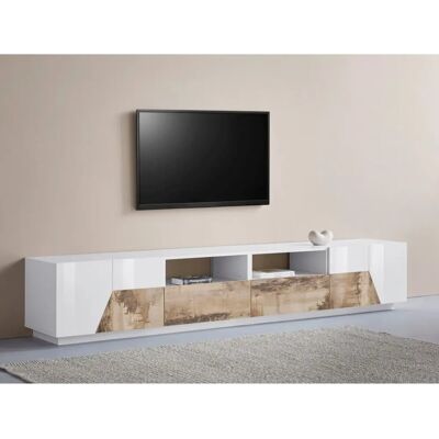 INOSIGN Alien Blanco de Alto Brillo - Mueble TV INOSIGN Alien Blanco de Alto Brillo - Mueble TV