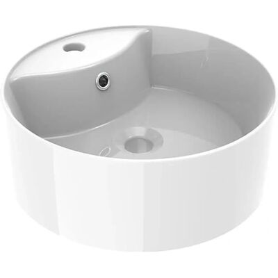 Ponsi Olimpia - Okrągła ceramiczna umywalka - 406mm Średnica Ponsi Olimpia - Okrągła ceramiczna umywalka - 406mm Średnica