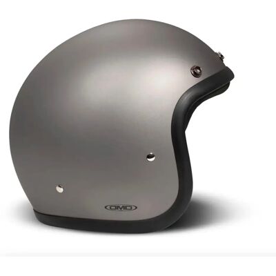 Casco Retro Gris Grey DMD - Seguridad ECE 22.06 - Talla Pequeña Casco Retro Gris Grey DMD - Seguridad ECE 22.06 - Talla Pequeña