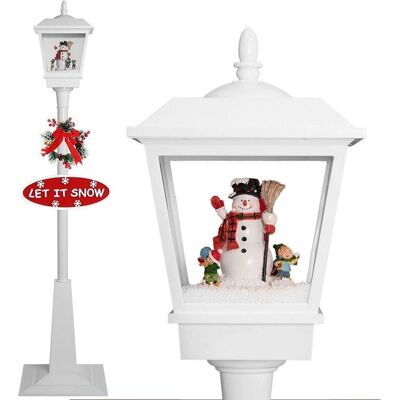 Bakaji Lampione Natale LED Motorizzato - Bianco - 180 cm - Decorative lamp Bakaji Lampione Natale LED Motorizzato - Bianco - 180 cm - Decorative lamp