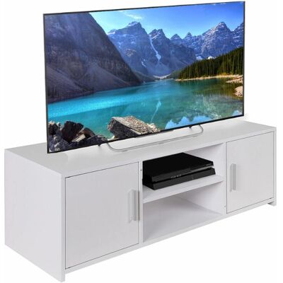Bakaji Mobiletto TV Legno Weiß MDF 110x35x36 cm - TV-Schrank Bakaji Mobiletto TV Legno Weiß MDF 110x35x36 cm - TV-Schrank