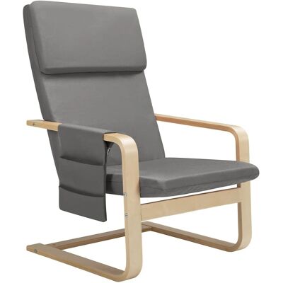 Fauteuil ergonomique gris Bakaji Fauteuil ergonomique gris Bakaji