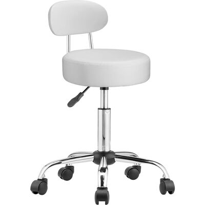 Bakaji Verstelbare Eco-Leder Barkruk - Hoogte, Zwenk, Comfort Bakaji Verstelbare Eco-Leder Barkruk - Hoogte, Zwenk, Comfort