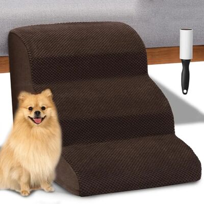 BAKAJI Échelle pour Animaux - Pour Chiens et Chats - Intérieur en Éponge Douce - Publicité BAKAJI Échelle pour Animaux - Pour Chiens et Chats - Intérieur en Éponge Douce - Publicité