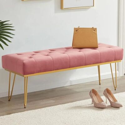 Shally Dogan Roze Opbergbank - Opbergbank Shally Dogan Roze Opbergbank - Opbergbank