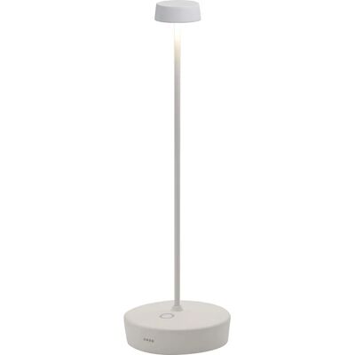 Lampe de bureau LED blanche Zafferano - Réglable, portable Lampe de bureau LED blanche Zafferano - Réglable, portable