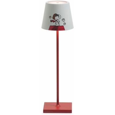 Lampe de table LED Poldina Pro Peanuts - Aviator rechargeable sans fil - Publicité Lampe de table LED Poldina Pro Peanuts - Aviator rechargeable sans fil - Publicité