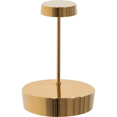 Zafferano Swap Mini Pro Gold Wiederaufladbare Tischlampe - Innen/Außen Zafferano Swap Mini Pro Gold Wiederaufladbare Tischlampe - Innen/Außen