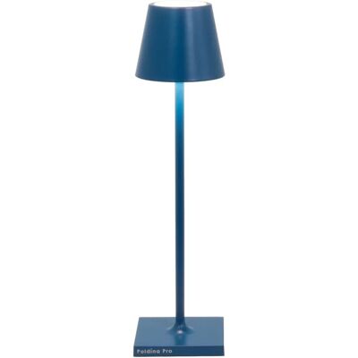 Zafferano Poldina Pro Micro Bleu Capri - Lampe de table LED rechargeable Zafferano Poldina Pro Micro Bleu Capri - Lampe de table LED rechargeable