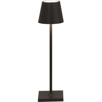 Lampe de table LED Poldina Pro Micro Zafferano - Intérieur/Extérieur, Réglable, Charge sans fil Lampe de table LED Poldina Pro Micro Zafferano - Intérieur/Extérieur, Réglable, Charge sans fil
