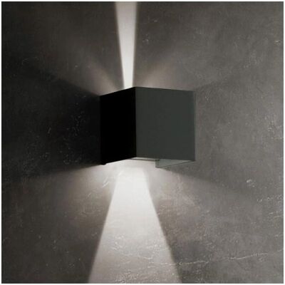 Lámpara de Pared LED Cubetto - Aletas Ajustables - Interior y Exterior Lámpara de Pared LED Cubetto - Aletas Ajustables - Interior y Exterior