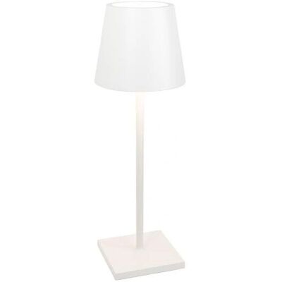 ZAFFERANO Poldina L Schreibtischlampe Weiß Wiederaufladbar LED ZAFFERANO Poldina L Schreibtischlampe Weiß Wiederaufladbar LED