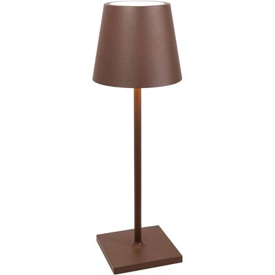 Lampe de Bureau LED Corten Zafferano - Réglable, Rechargeable Lampe de Bureau LED Corten Zafferano - Réglable, Rechargeable