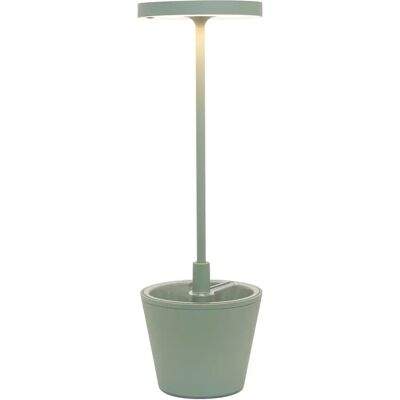 ZAFFERANO Salvia Grün Reverso wiederaufladbare Tischlampe - LED Innen/Außen ZAFFERANO Salvia Grün Reverso wiederaufladbare Tischlampe - LED Innen/Außen