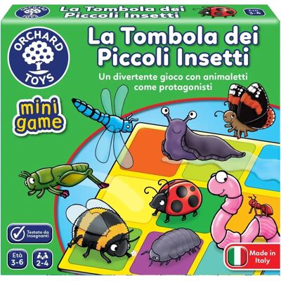 Orchard Toys - Minispiel - Insekten-Bingo - Kinder 3-6 Jahre Orchard Toys - Minispiel - Insekten-Bingo - Kinder 3-6 Jahre