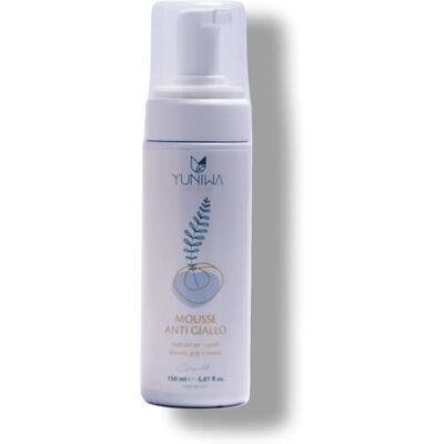 Mousse Capelli Yuniwa Cosmetics - Anti-Giallo - Neutralizza toni caldi Mousse Capelli Yuniwa Cosmetics - Anti-Giallo - Neutralizza toni caldi