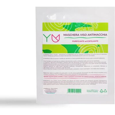 Maschera Viso Yuniwa - Anti-macchie - Illuminante & Esfoliante Maschera Viso Yuniwa - Anti-macchie - Illuminante & Esfoliante