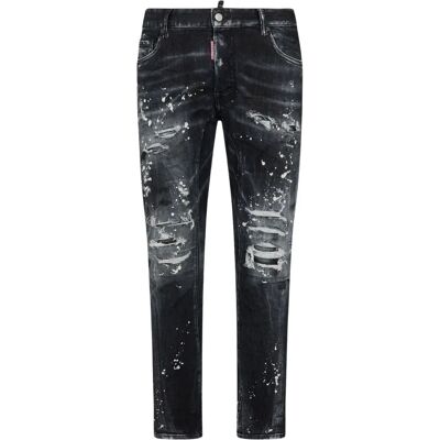 Dsquared2 W42 L30 Zwarte gescheurde skinny jeans - Jeans Dsquared2 W42 L30 Zwarte gescheurde skinny jeans - Jeans