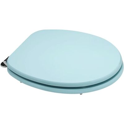 Kiamami Valentina - Couvercle de siège de toilette universel MDF bleu clair - Toilet Seat Kiamami Valentina - Couvercle de siège de toilette universel MDF bleu clair - Toilet Seat