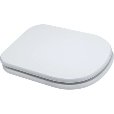 Kiamami Valentina Tapa de Inodoro Oasi Blanco MDF Duradero Kiamami Valentina Tapa de Inodoro Oasi Blanco MDF Duradero