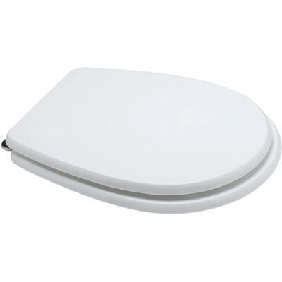 Kiamami Valentina - Weißes MDF WC-Abdeckung kompatibel mit Ideal Standard Liuto Kiamami Valentina - Weißes MDF WC-Abdeckung kompatibel mit Ideal Standard Liuto