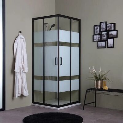 Kiamami Valentina - Cabine de Douche Carrée 70x70 - Accessoires de Salle de Bains Kiamami Valentina - Cabine de Douche Carrée 70x70 - Accessoires de Salle de Bains
