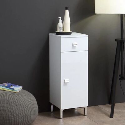 Kiamami Valentina - Kleine Badmöbel mit Tür und Schublade - Easy Serie Kiamami Valentina - Kleine Badmöbel mit Tür und Schublade - Easy Serie