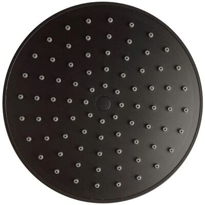 Kiamami Valentina - Tête de Douche Ronde - 20cm - Noir Mat - Douche Kiamami Valentina - Tête de Douche Ronde - 20cm - Noir Mat - Douche