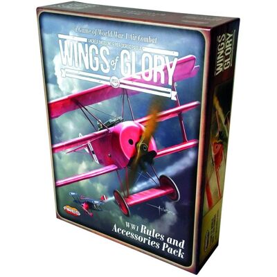Ares Games Wings of Glory WWI Règles et Accessoires - Publicité Ares Games Wings of Glory WWI Règles et Accessoires - Publicité