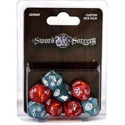 Ares-Games Immortal Souls: Sword & Sorcery - Custom Dice Pack Ares-Games Immortal Souls: Sword & Sorcery - Custom Dice Pack
