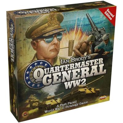 Ares Games Quartermaster General WW2 2e Édition Jeu de Société - Stratégie - Publicité Ares Games Quartermaster General WW2 2e Édition Jeu de Société - Stratégie - Publicité