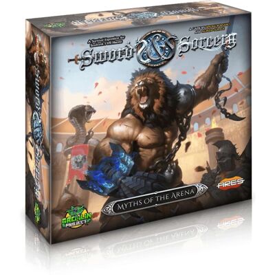 Ares Games Myths of the Arena : Extension pour Jeu de Plateau Sword & Sorcery - Publicité Ares Games Myths of the Arena : Extension pour Jeu de Plateau Sword & Sorcery - Publicité