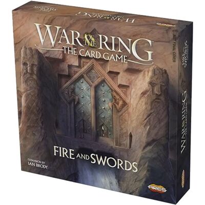 Ares Games Guerre de l'Anneau : Feu et Épées Jeu de Cartes - Publicité Ares Games Guerre de l'Anneau : Feu et Épées Jeu de Cartes - Publicité