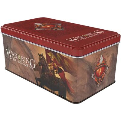 Ares Games War of the Ring Shadow Card Box & Sleeves - Red Bannerman Ares Games War of the Ring Shadow Card Box & Sleeves - Red Bannerman