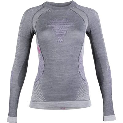 UYN Fusyon UW Maglia Grigia - Manica lunga - Sci & Inverno UYN Fusyon UW Maglia Grigia - Manica lunga - Sci & Inverno