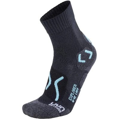 Uyn Schwarze Wassergrün Trekking Socken - Outdoor Explorer, Größe EU 35-36 Uyn Schwarze Wassergrün Trekking Socken - Outdoor Explorer, Größe EU 35-36