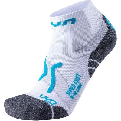 Uyn UNLEASH YOUR NATURE Calze da corsa Donna Super Fast - Argento - EU 41-42 Uyn UNLEASH YOUR NATURE Calze da corsa Donna Super Fast - Argento - EU 41-42