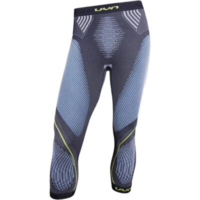Pantaloni UYN Evolutyon Uomo - Melange Antracite/Blu/Giallo - Abbigliamento sportivo Pantaloni UYN Evolutyon Uomo - Melange Antracite/Blu/Giallo - Abbigliamento sportivo