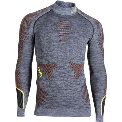 Camicia termica a manica lunga Melange Turtleneck di Uyn - Camicia Camicia termica a manica lunga Melange Turtleneck di Uyn - Camicia