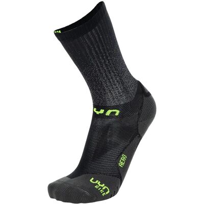 UYN Cycling Aero Socks - Noir - 42-44 - Chaussettes de cyclisme UYN Cycling Aero Socks - Noir - 42-44 - Chaussettes de cyclisme