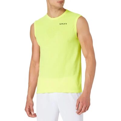 UYN Airstream senza maniche Giallo - T-Shirt da corsa UYN Airstream senza maniche Giallo - T-Shirt da corsa