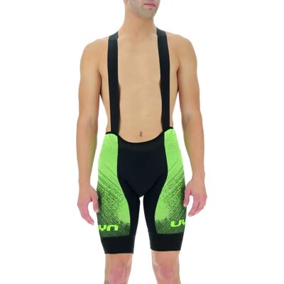 UYN Racefast OW Biking Uomo Short BIB - Nero/Giallo - XXL UYN Racefast OW Biking Uomo Short BIB - Nero/Giallo - XXL