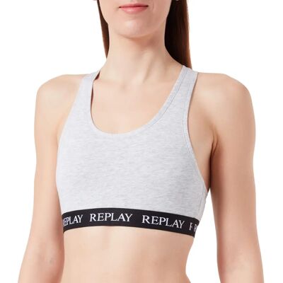 Replay LADY RACERBACK BRA - Bralette con schiena a corsetto per donna Replay LADY RACERBACK BRA - Bralette con schiena a corsetto per donna