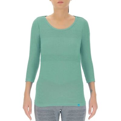 T-Shirt de Femme pour Fitness UYN Natural Grandes Vert - M - Publicité T-Shirt de Femme pour Fitness UYN Natural Grandes Vert - M - Publicité