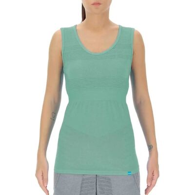 Canotta Donna UYN Verde Naturale - Maglietta senza maniche Canotta Donna UYN Verde Naturale - Maglietta senza maniche