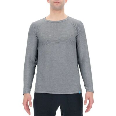 Maglietta da allenamento a maniche lunghe UYN - Grigio Melange - XXL Maglietta da allenamento a maniche lunghe UYN - Grigio Melange - XXL